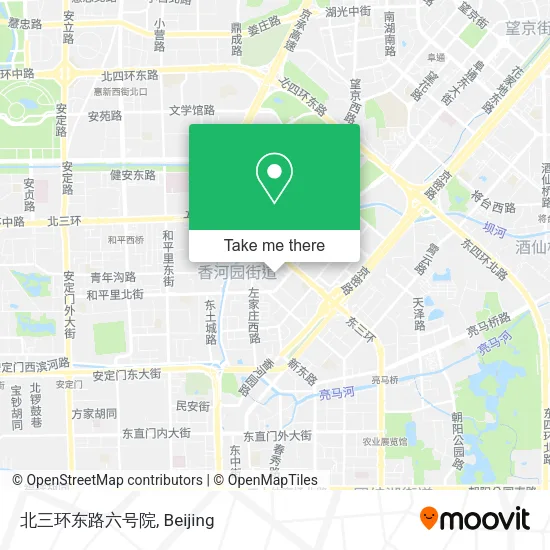北三环东路六号院 map