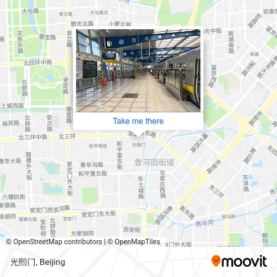 光熙门 map