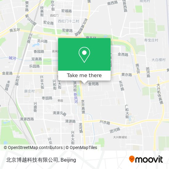 北京博越科技有限公司 map