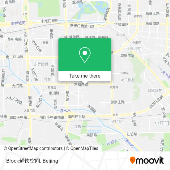 Block鲜饮空间 map