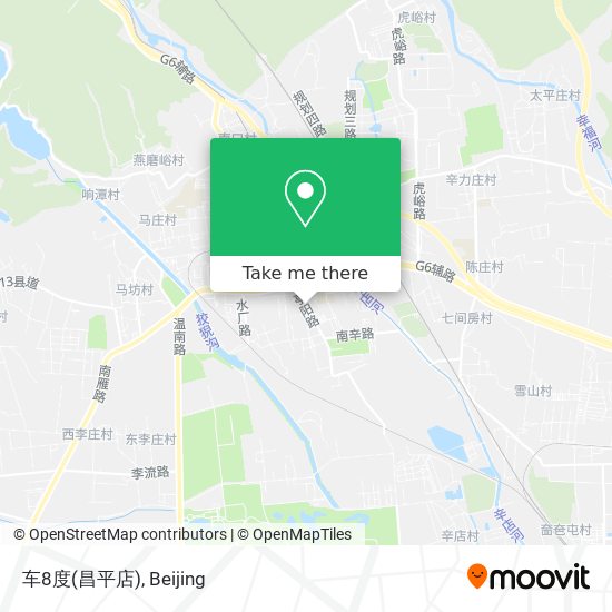 车8度(昌平店) map