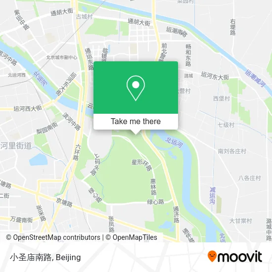 小圣庙南路 map