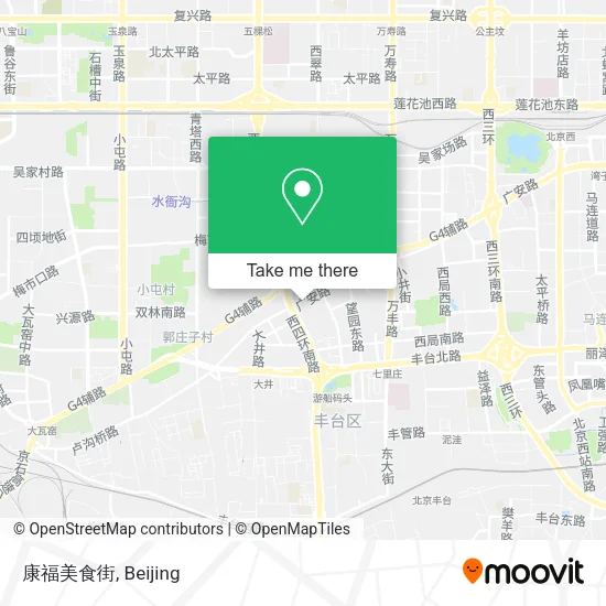 康福美食街 map