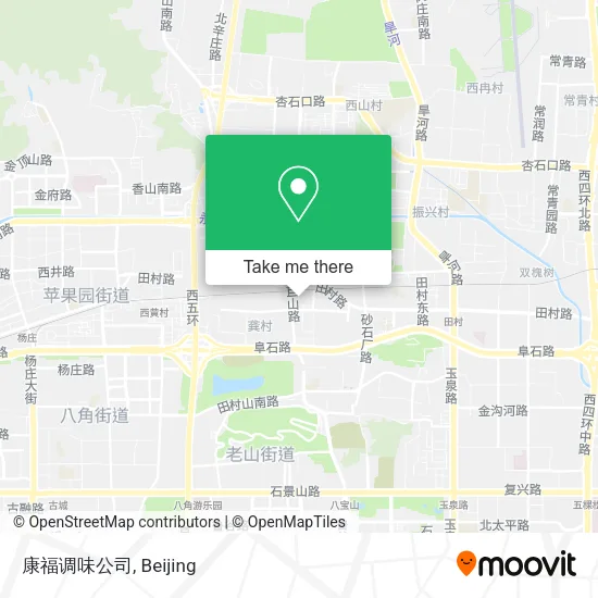 康福调味公司 map