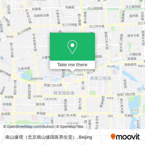 南山缘境（北京南山缘国医养生堂） map