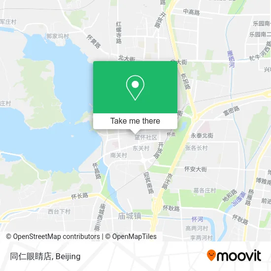 同仁眼睛店 map