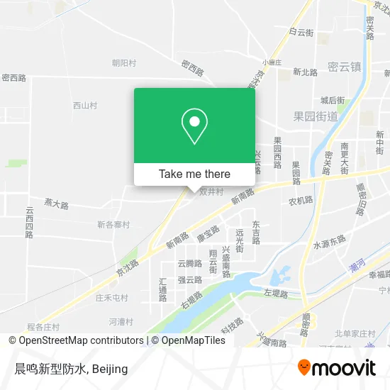 晨鸣新型防水 map