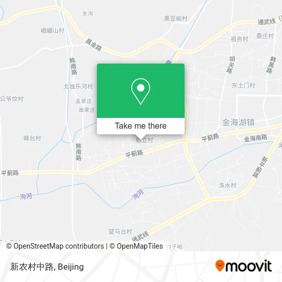 新农村中路 map