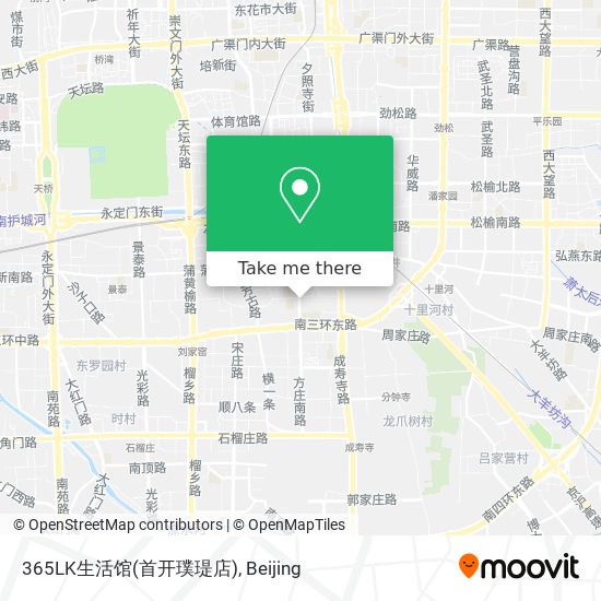 365LK生活馆(首开璞瑅店) map