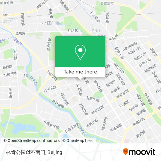 林肯公园C区-南门 map