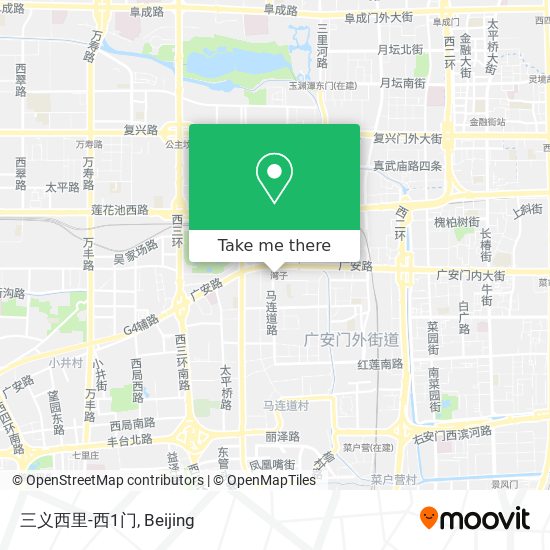 三义西里-西1门 map