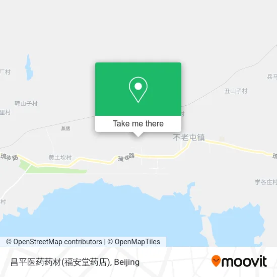昌平医药药材(福安堂药店) map