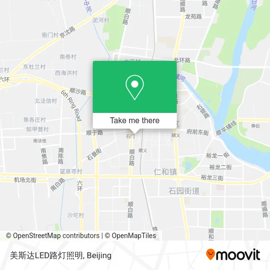 美斯达LED路灯照明 map
