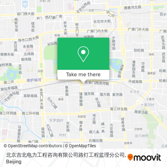 北京吉北电力工程咨询有限公司路灯工程监理分公司 map