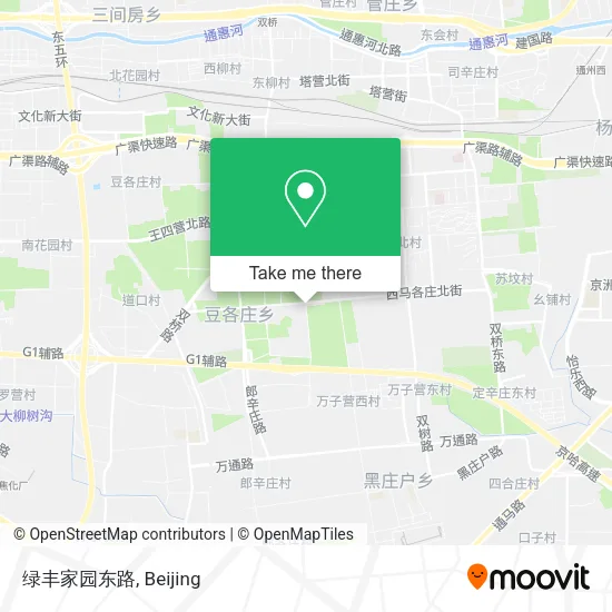 绿丰家园东路 map