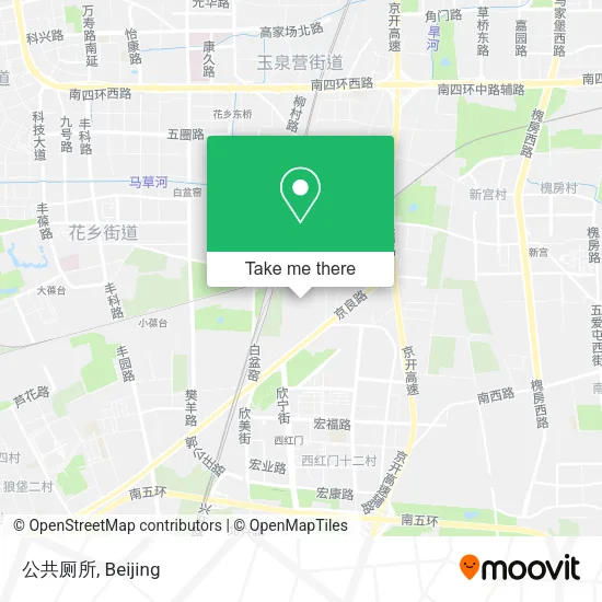 公共厕所 map