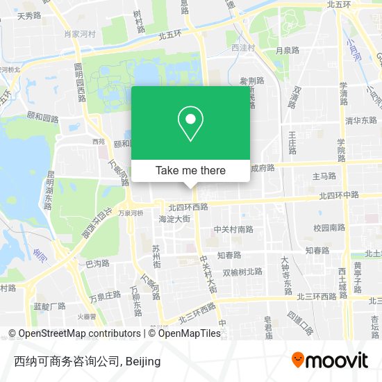 西纳可商务咨询公司 map