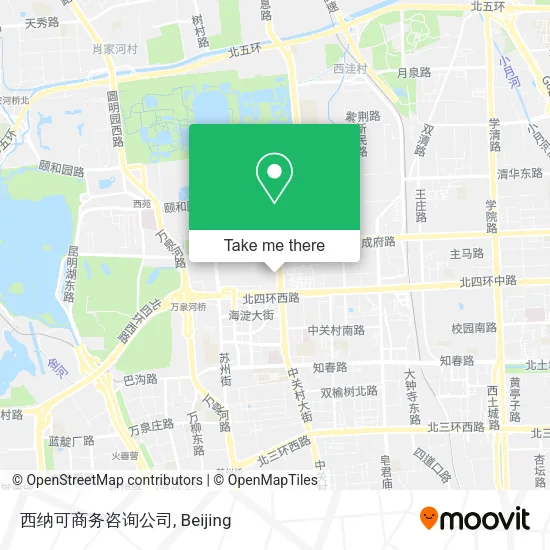 西纳可商务咨询公司 map