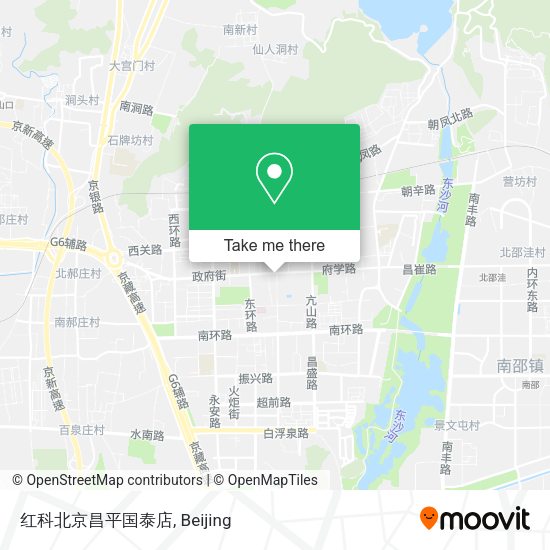 红科北京昌平国泰店 map