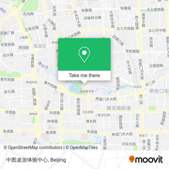 中图桌游体验中心 map