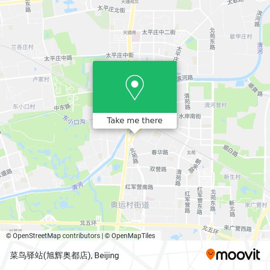 菜鸟驿站(旭辉奥都店) map