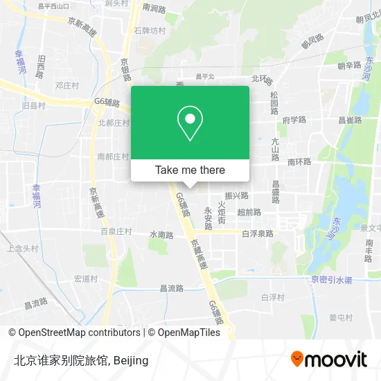 北京谁家别院旅馆 map