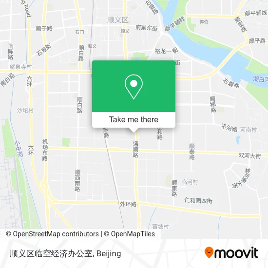 顺义区临空经济办公室 map
