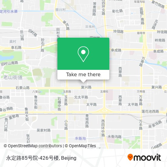 永定路85号院-426号楼 map
