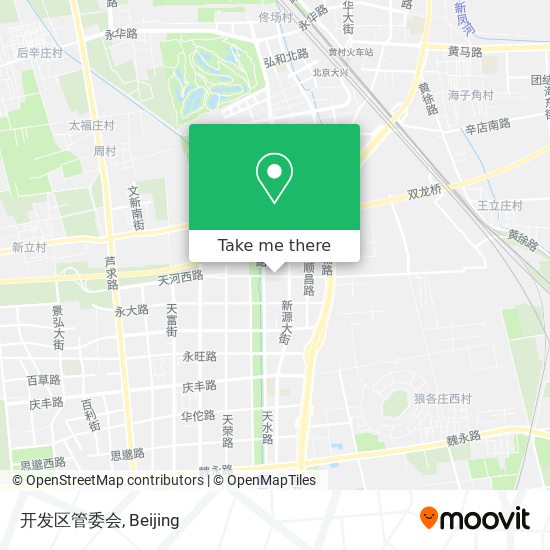 开发区管委会 map