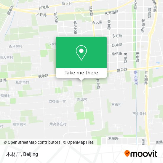 木材厂 map