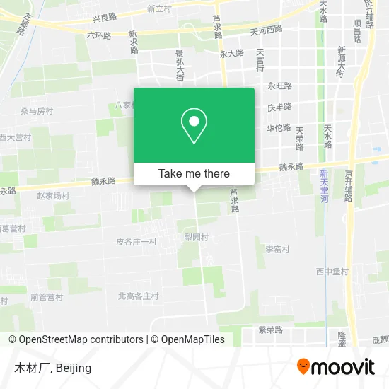 木材厂 map