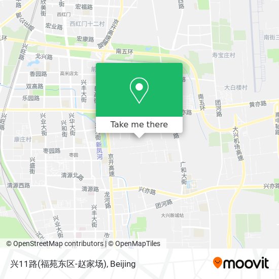 兴11路(福苑东区-赵家场) map