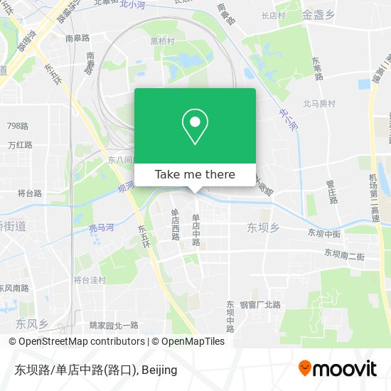 东坝路/单店中路(路口) map