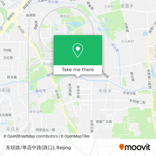 东坝路/单店中路(路口) map