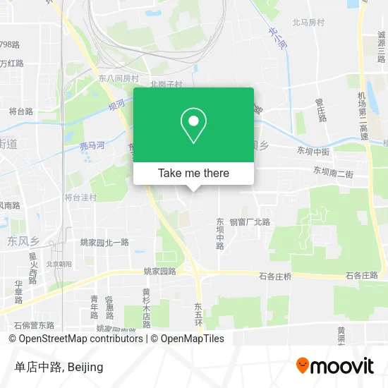 单店中路 map