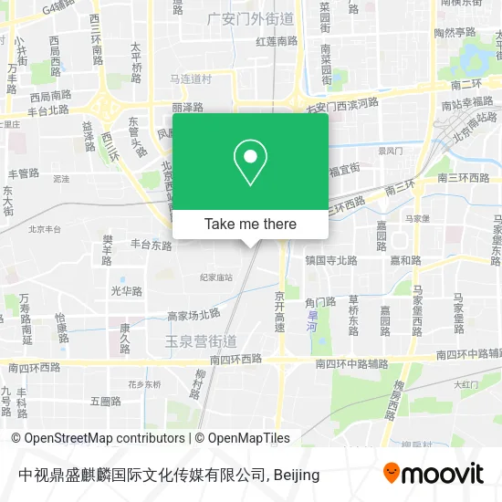 中视鼎盛麒麟国际文化传媒有限公司 map