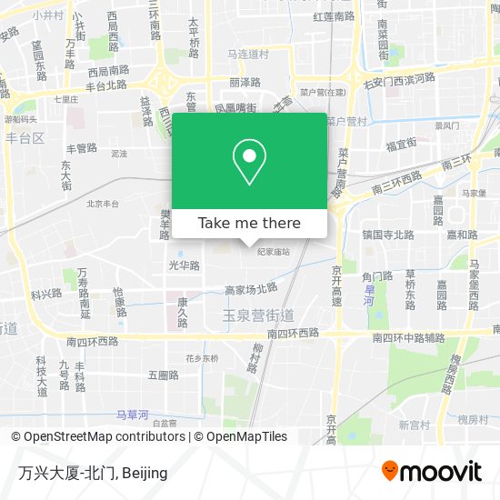 万兴大厦-北门 map