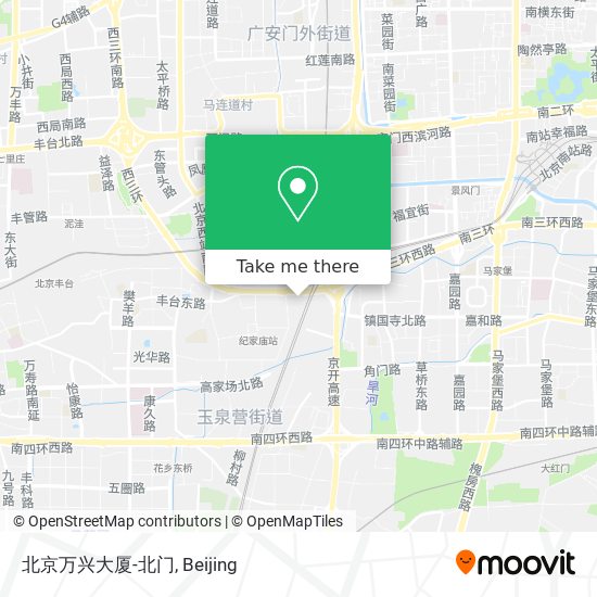 北京万兴大厦-北门 map
