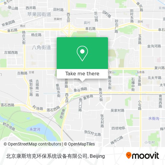 北京康斯培克环保系统设备有限公司 map