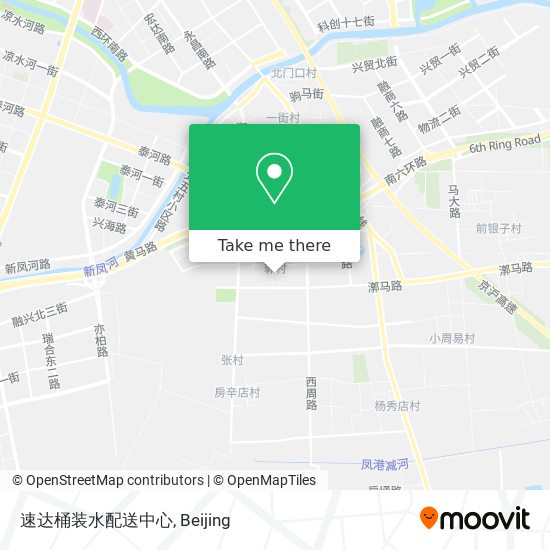 速达桶装水配送中心 map