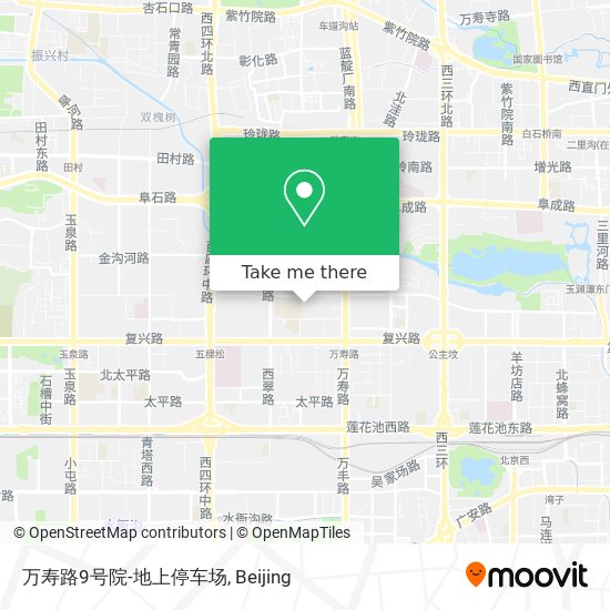 万寿路9号院-地上停车场 map