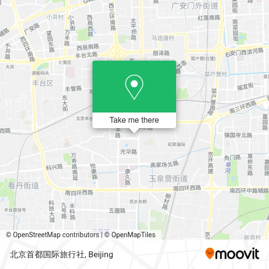 北京首都国际旅行社 map