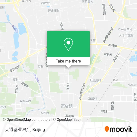 天通基业房产 map