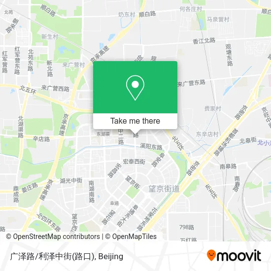 广泽路/利泽中街(路口) map
