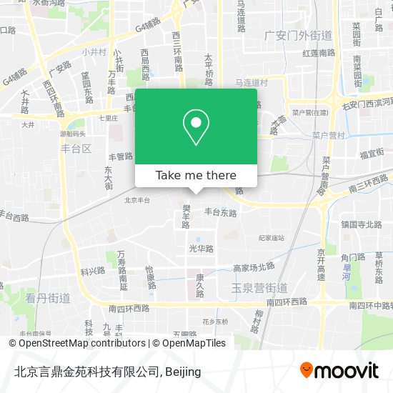 北京言鼎金苑科技有限公司 map