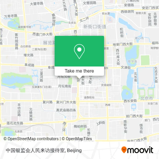 中国银监会人民来访接待室 map