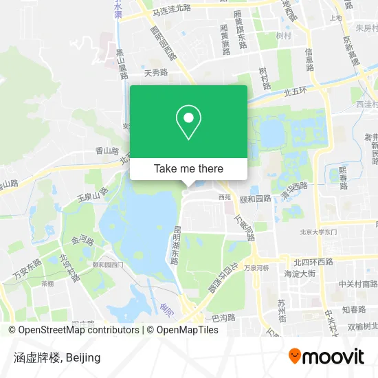 涵虚牌楼 map