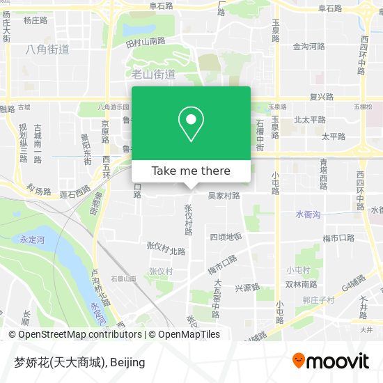 梦娇花(天大商城) map