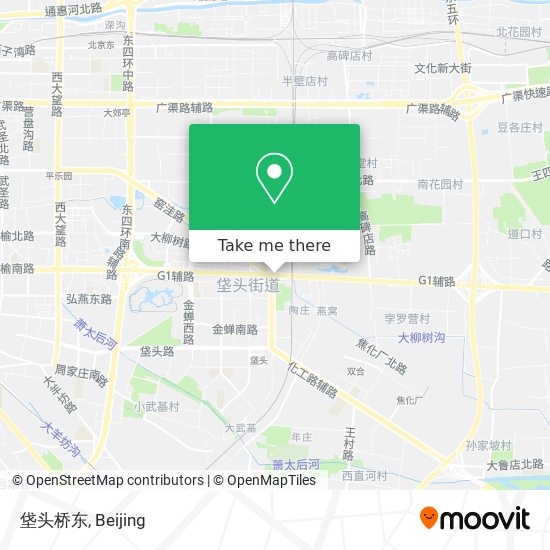 垡头桥东 map