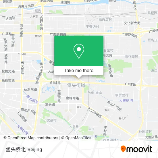垡头桥北 map